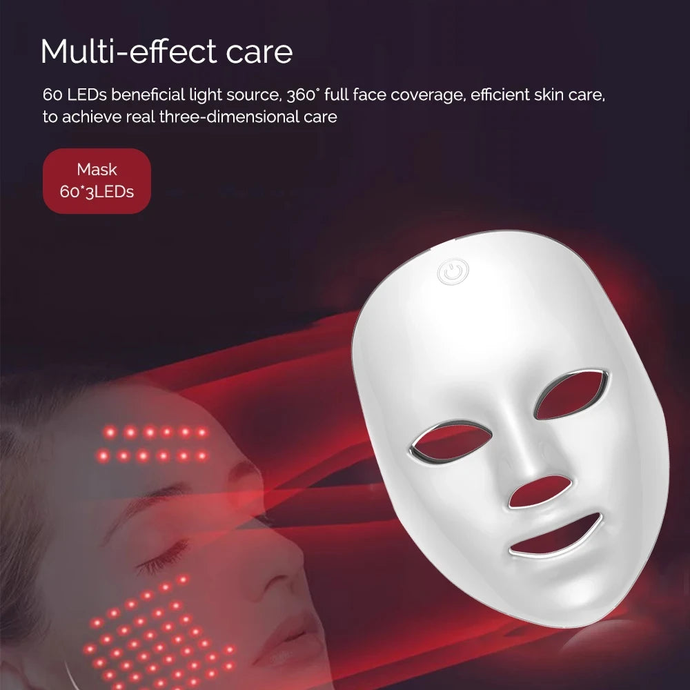 Wireless LED Therapy Facial Mask